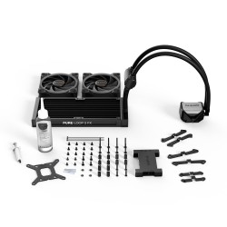 Buy be quiet! Pure Loop 2 FX - BW013 - 240mm AIO CPU Liquid Cooler, Black, ARGB,... in Cyprus, Nicosia, Limassol, Larnaka, Pafos