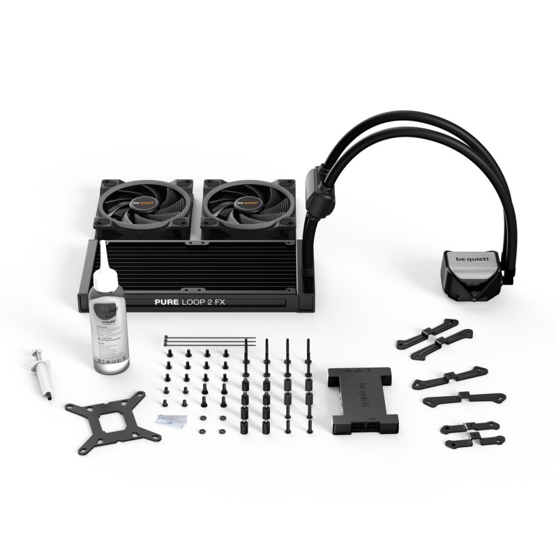 Buy be quiet! Pure Loop 2 FX - BW013 - 240mm AIO CPU Liquid Cooler, Black, ARGB,... in Cyprus, Nicosia, Limassol, Larnaka, Pafos
