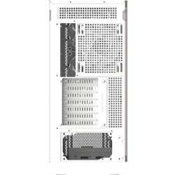 Thermaltake S370 WS Snow White Mid Tower Case - Wood Accents, 4x CT120 Fans - CA-11J-00M6WN-00 (Boxed)
