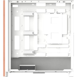 Thermaltake S370 WS Snow White Mid Tower Case - Wood Accents, 4x CT120 Fans - CA-11J-00M6WN-00 (Boxed)
