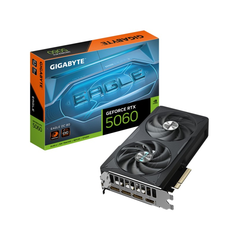Buy GIGABYTE GeForce RTX 5060 EAGLE OC - 8GB GDDR7, 2550 MHz Boost, PCIe 5.0, HD... in Cyprus, Nicosia, Limassol, Larnaka, Pafos