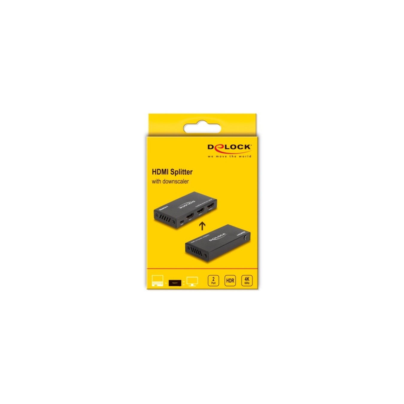 HDMI splitter - 1 x HDMI in to 2 x HDMI out 4K 60 Hz — Buy in Cyprus with Fast Delivery