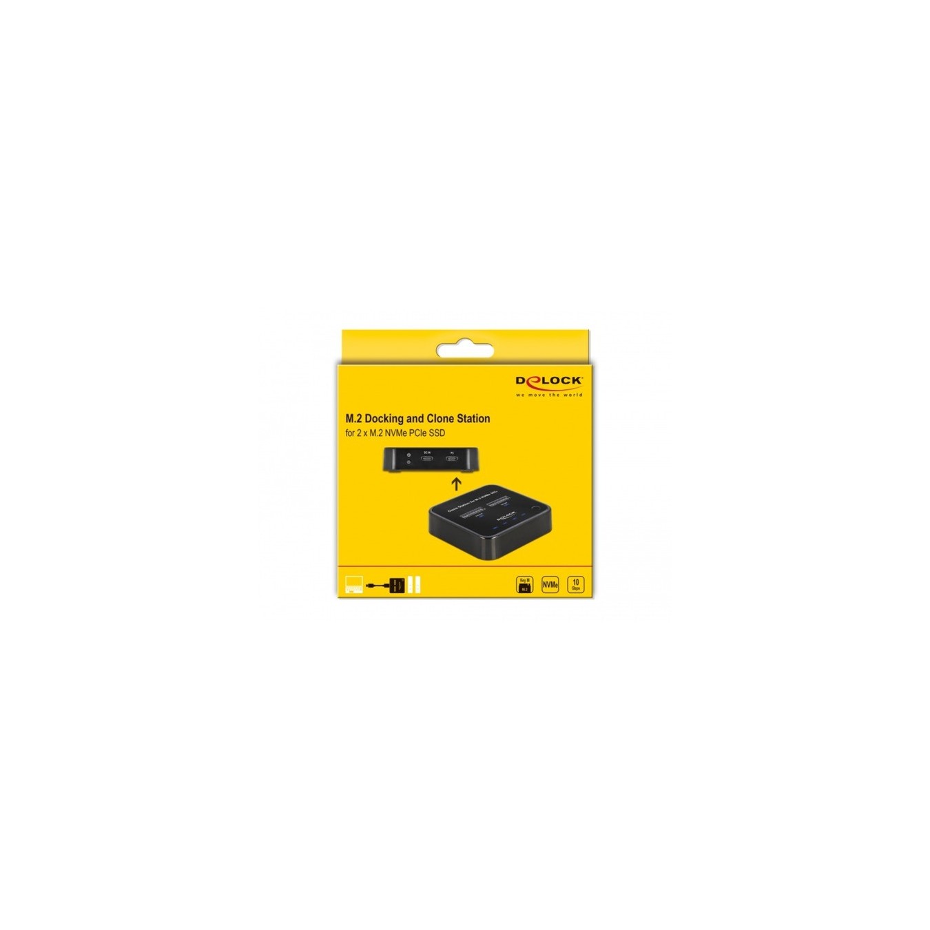 USB 3.0 docking and cloning station - 2 x M.2 NVMe — Buy in Cyprus with Fast Delivery