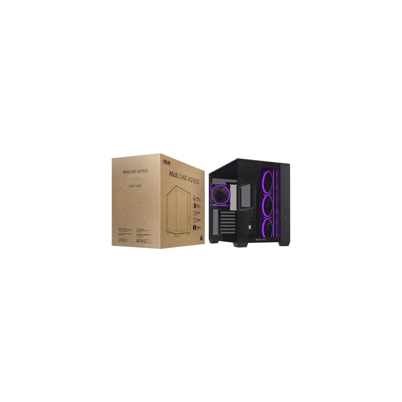 ARGB Tower Case - A32 PLUS - ARGB, Tower Case — Buy in Cyprus with Fast Delivery