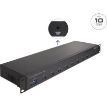 19'' Industrial Hub - 10 x USB 10 Gbps Type-A — Buy in Cyprus with Fast Delivery