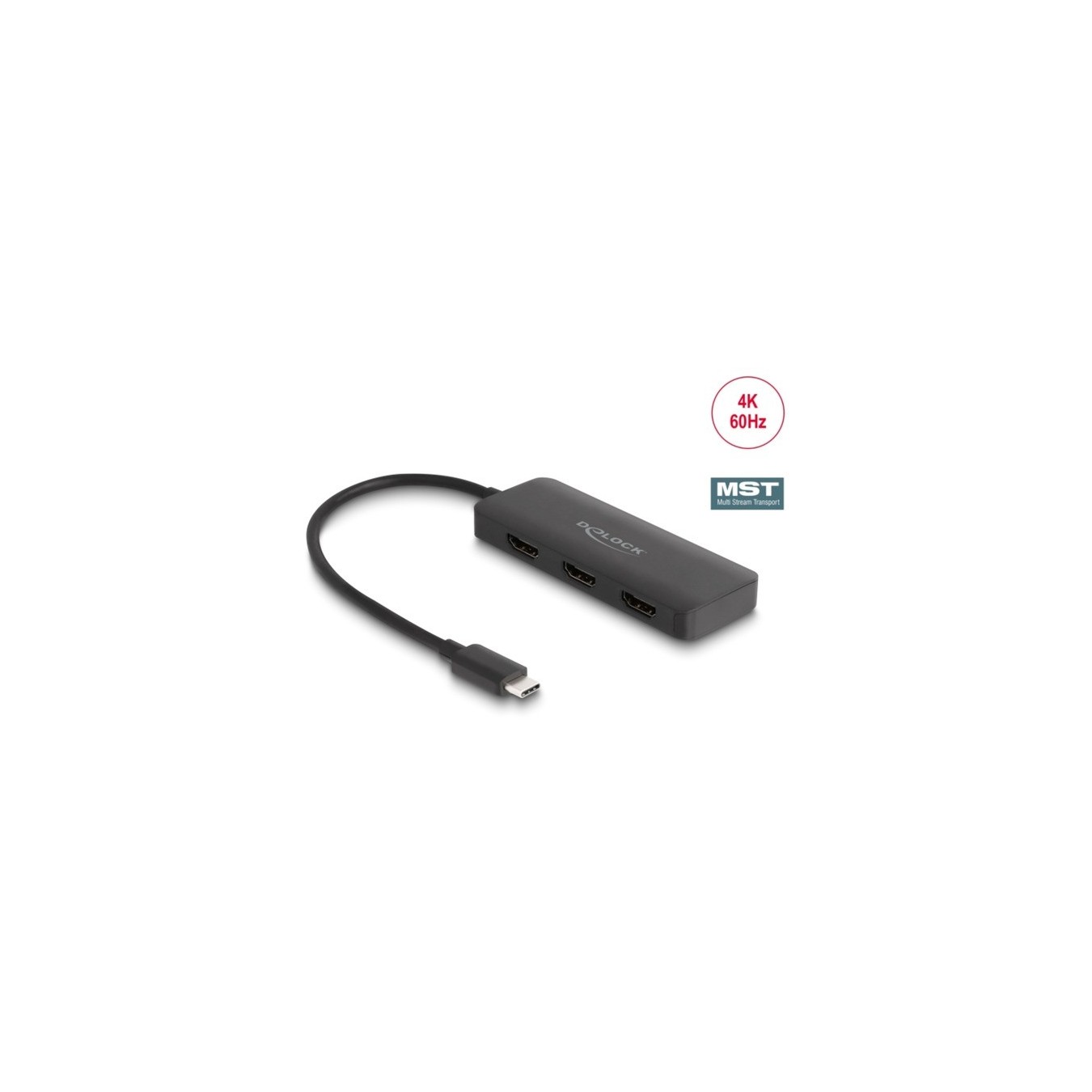 USB-C to 3x HDMI Splitter MST 4K 60Hz - Characteristics — Buy in Cyprus with Fast Delivery