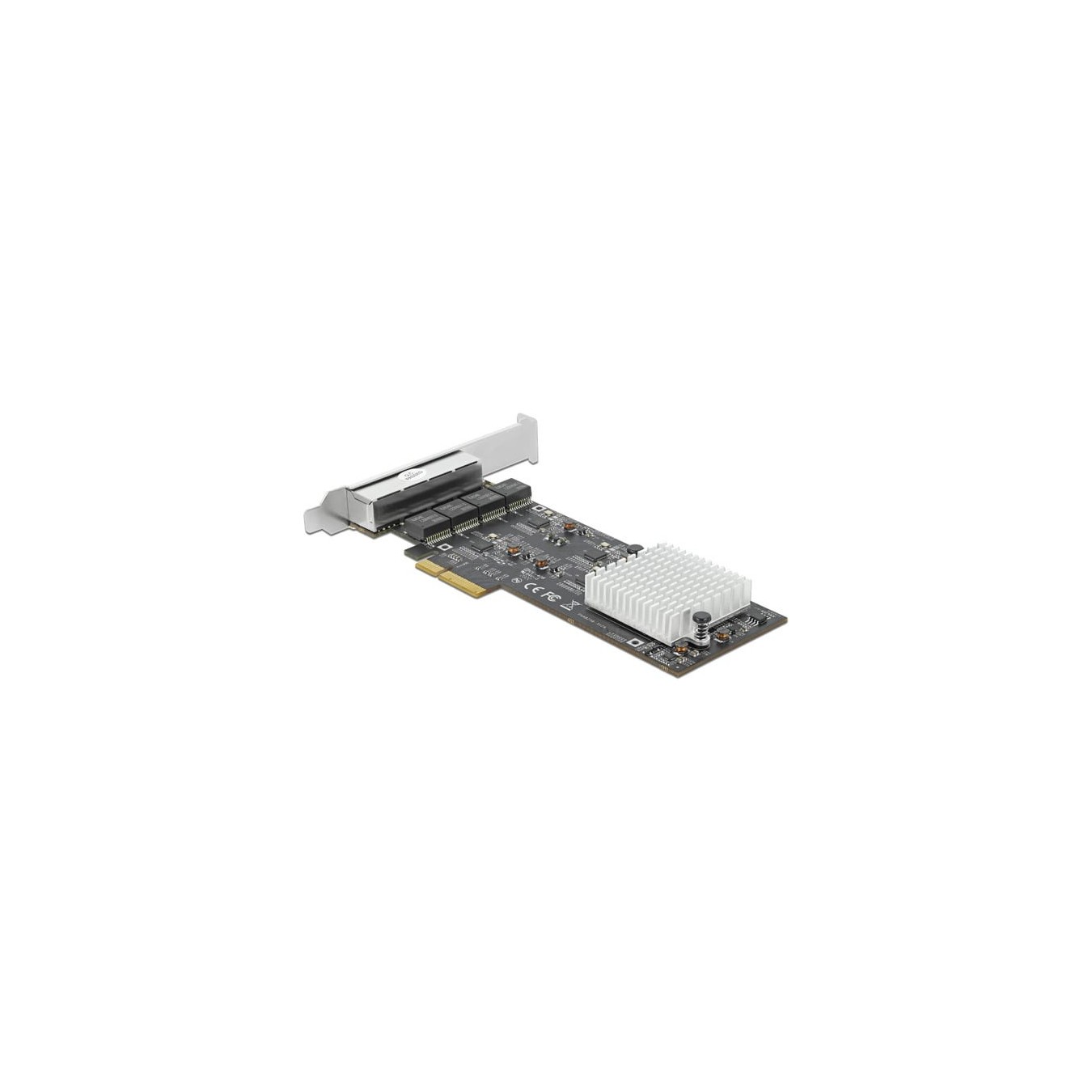 PCI Express x4 Suzu LAN-Adapter - 4 x RJ45 - 2.5 GbE — Buy in Cyprus with Fast Delivery