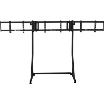Triple Monitor Stand Pro Black - Monitor Mount — Buy in Cyprus with Fast Delivery
