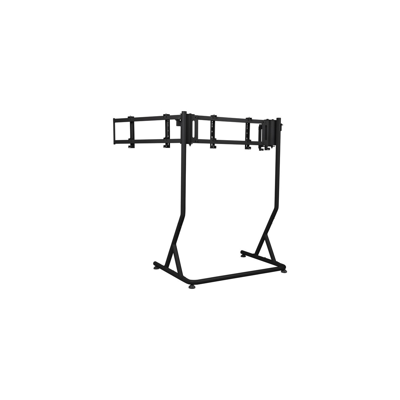 Triple Monitor Stand Pro Black - Monitor Mount — Buy in Cyprus with Fast Delivery