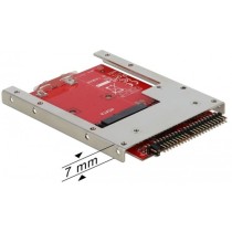 Delock 62495 - IDE 44-pin to mSATA Converter with 2.5in Frame - 7mm | Armenius Store