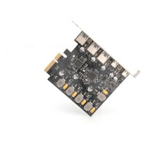 PCIe Card - 2x USB-C + 3x USB A, Interface Card — Buy in Cyprus with Fast Delivery