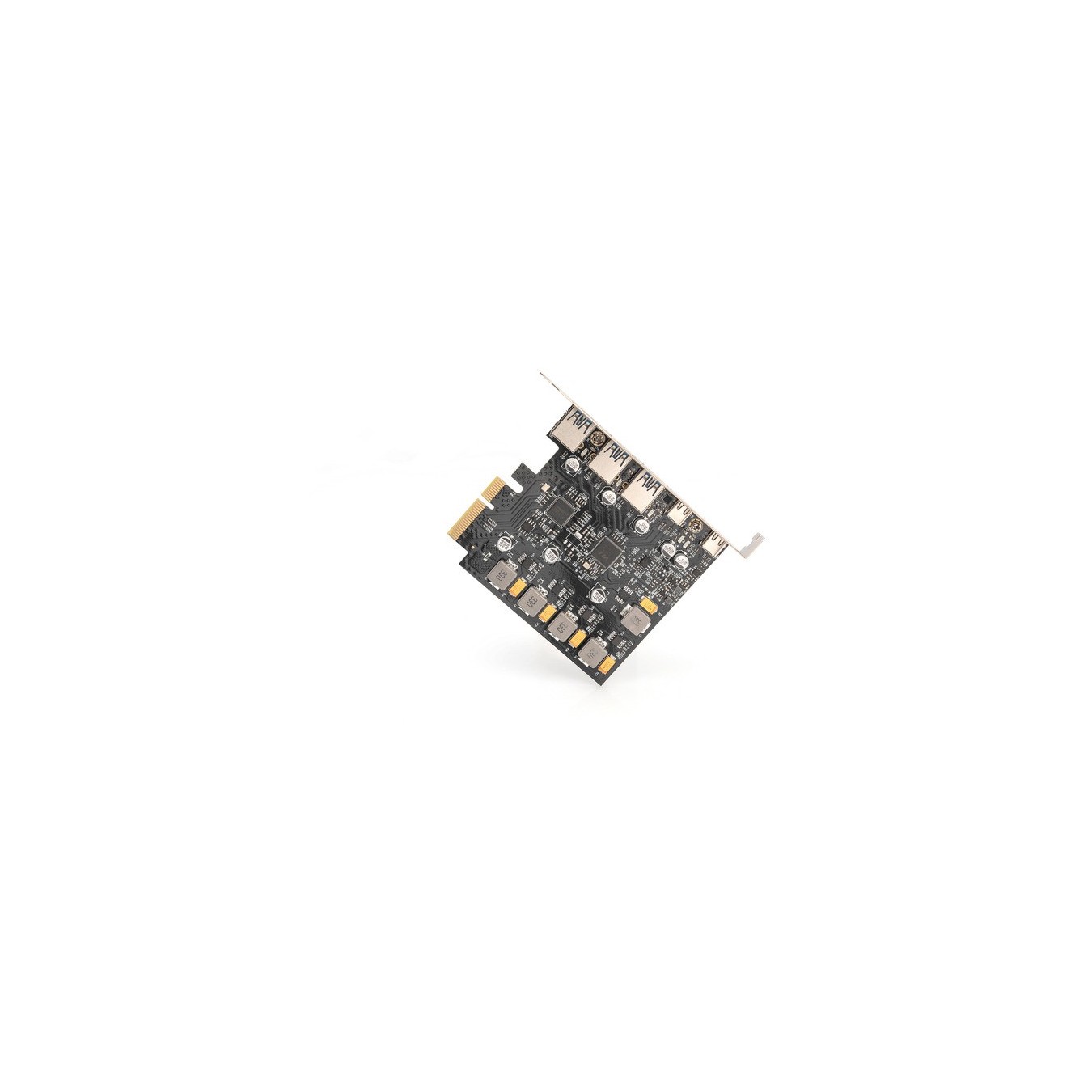PCIe Card - 2x USB-C + 3x USB A, Interface Card — Buy in Cyprus with Fast Delivery