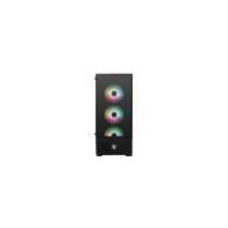 MSI MAG FORGE 112R - Mid Tower PC Case - Black, Tempered Glass Side Panel, ARGB, ATX/mATX/Mini-ITX