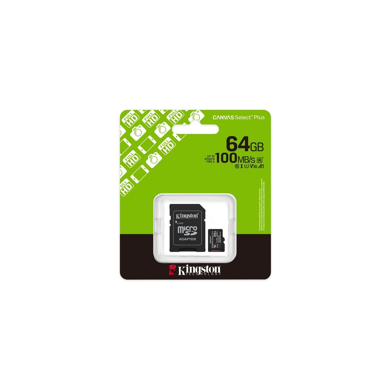 Canvas Select Plus MicroSDXC Memory Card - 64GB — Buy in Cyprus with Fast Delivery