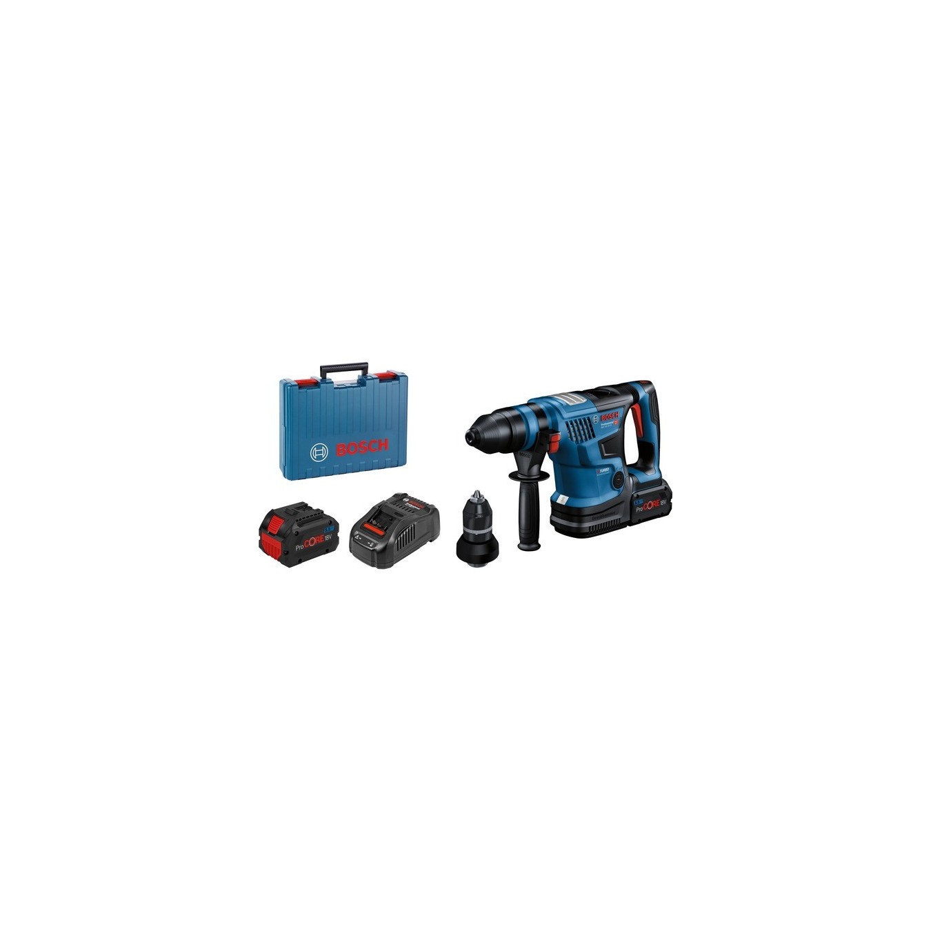 Cordless hammer drill - GBH 18V-34 CF - Professional — Buy in Cyprus with Fast Delivery