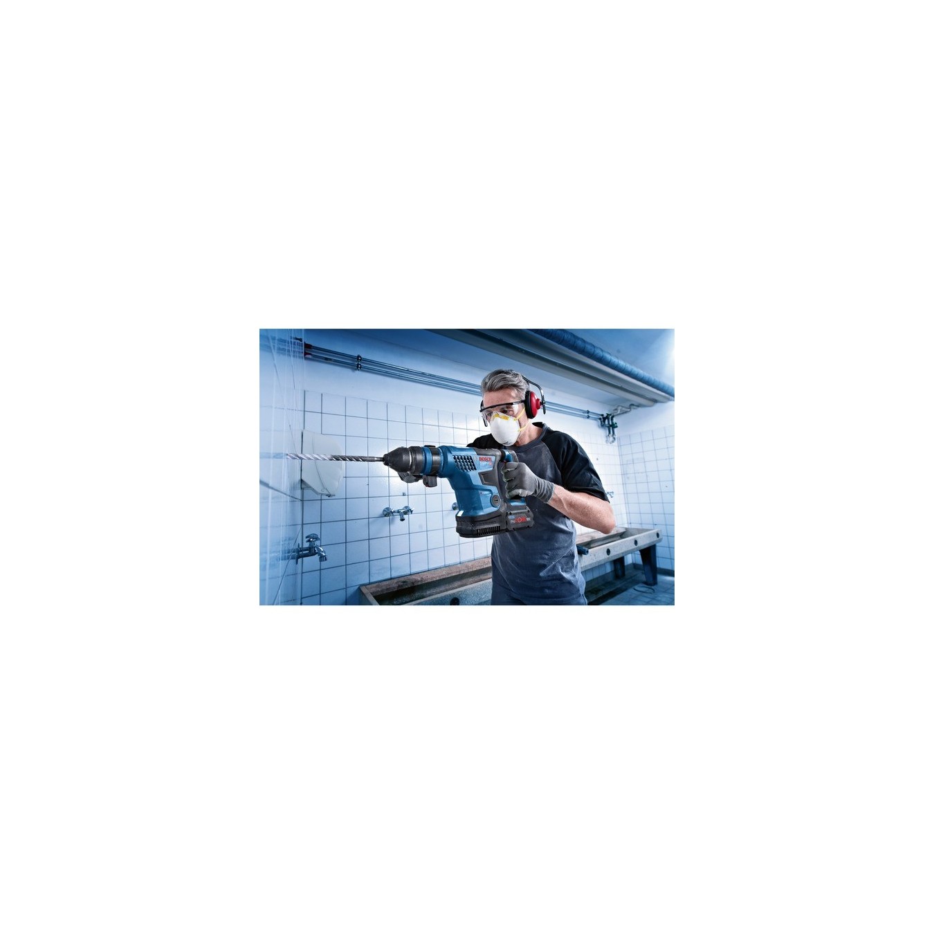 Cordless hammer drill - GBH 18V-34 CF - Professional — Buy in Cyprus with Fast Delivery