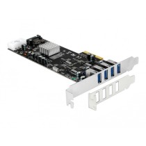 PCIe x4 to 4x external USB 3.2 Gen 1 Quad Channel - USB Controller — Buy in Cyprus with Fast Delivery