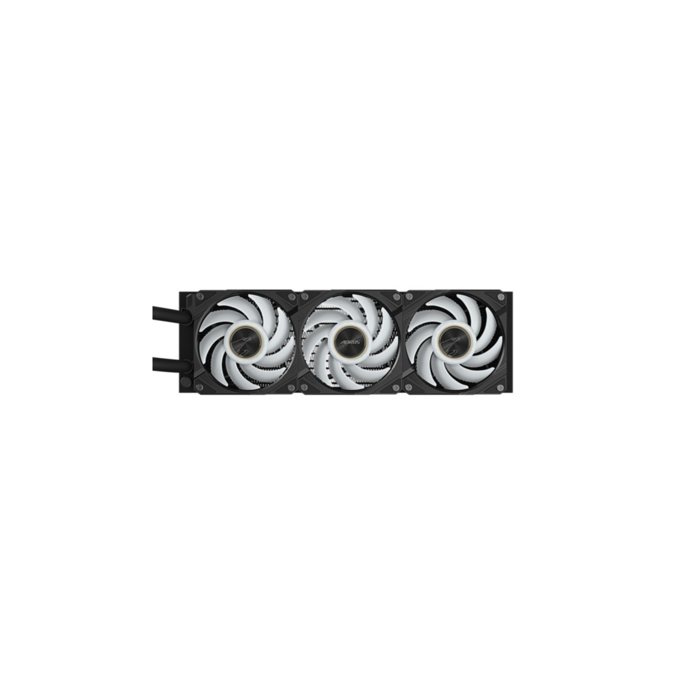 Gigabyte AORUS WATERFORCE X II 360 - 360mm AIO Liquid Cooler, Black, ARGB, 300W TDP — Buy in Cyprus with Fast Delivery