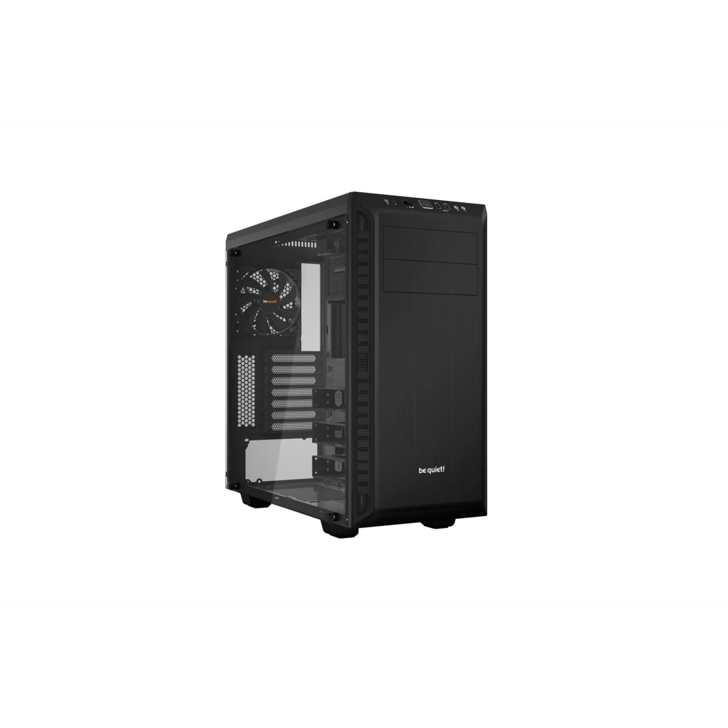 be quiet! Pure Base 600 Window - Mid Tower Case - Black, Tempered Glass, ATX/mATX/Mini-ITX, 425mm GPU, 165mm CPU