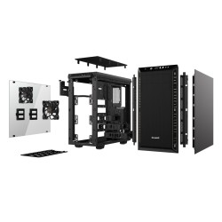 Buy be quiet! Pure Base 600 Window - Mid Tower Case - Black, Tempered Glass, ATX... in Cyprus, Nicosia, Limassol, Larnaka, Pafos