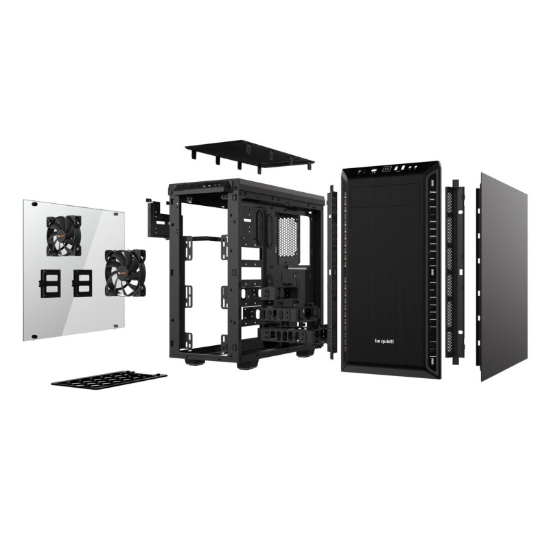 Buy be quiet! Pure Base 600 Window - Mid Tower Case - Black, Tempered Glass, ATX... in Cyprus, Nicosia, Limassol, Larnaka, Pafos