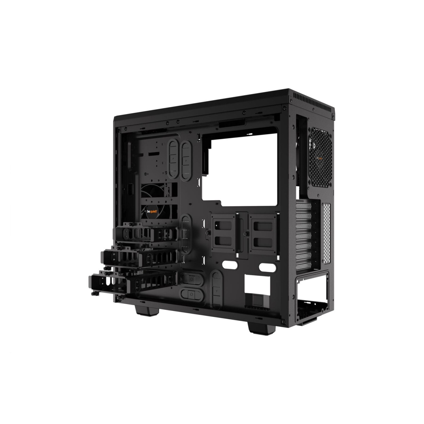 be quiet! Pure Base 600 Window - Mid Tower Case - Black, Tempered Glass, ATX/mATX/Mini-ITX, 425mm GPU, 165mm CPU