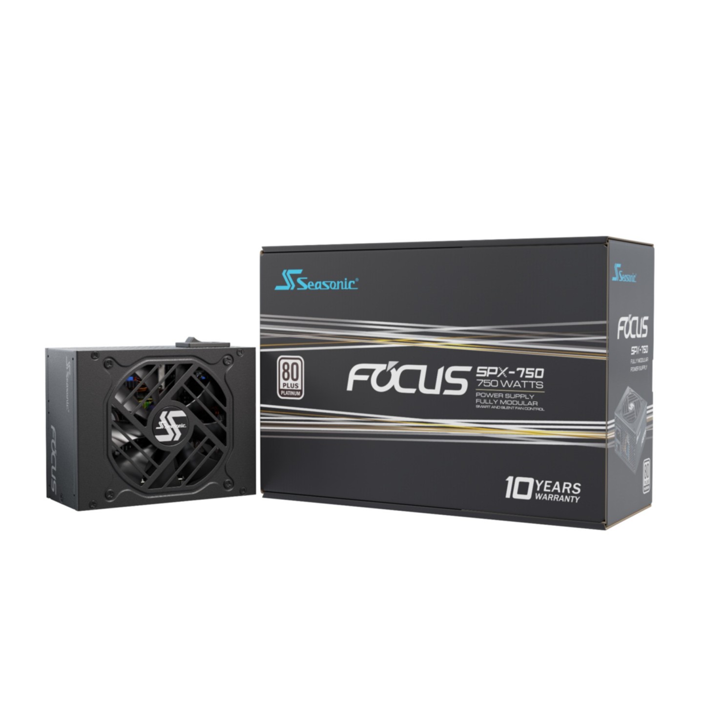 Seasonic FOCUS-SPX-750 750W 80+ Platinum Fully-Modular SFX PSU (Boxed) — Buy in Cyprus with Fast Delivery