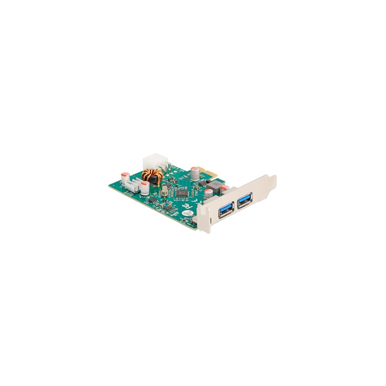 PCIe x1 Card - 1x External USB-C PD 30W + 2x External USB 3.2 Gen 1, USB Controller — Buy in Cyprus with Fast Delivery