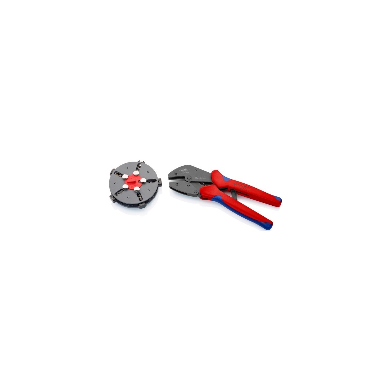KNIPEX MultiCrimp - 97 33 02 - with change magazine, crimping pliers — Buy in Cyprus with Fast Delivery