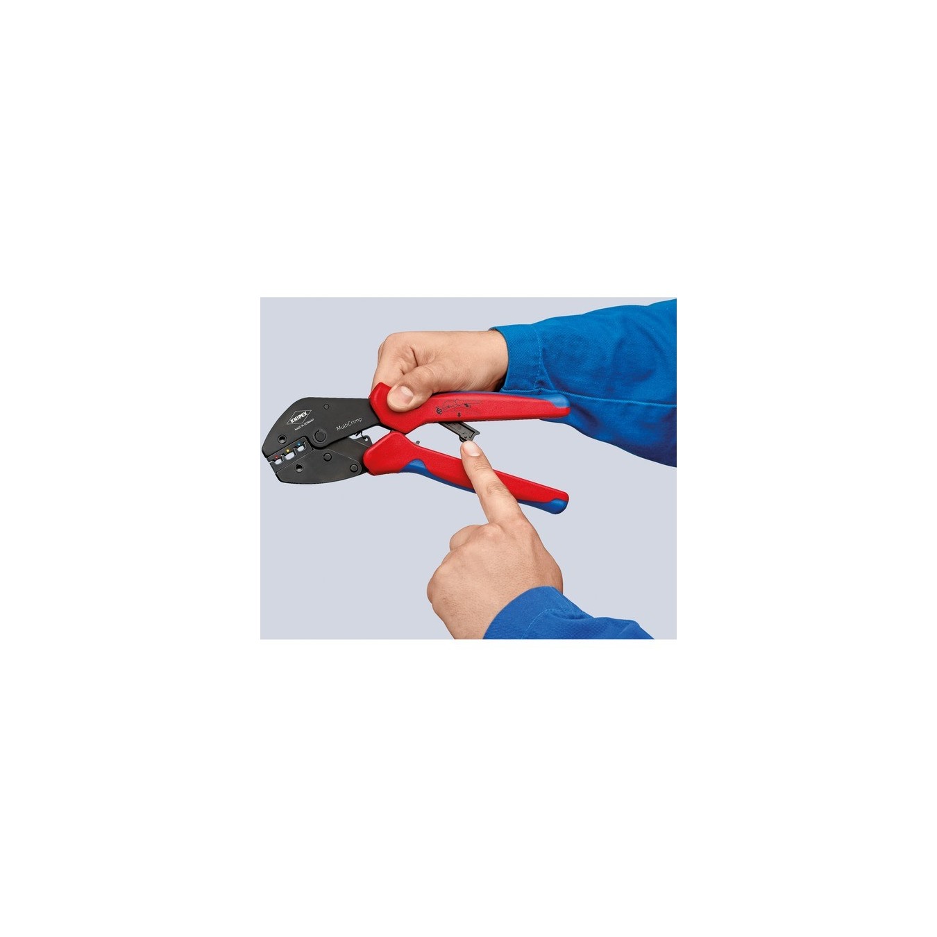 KNIPEX MultiCrimp - 97 33 02 - with change magazine, crimping pliers — Buy in Cyprus with Fast Delivery