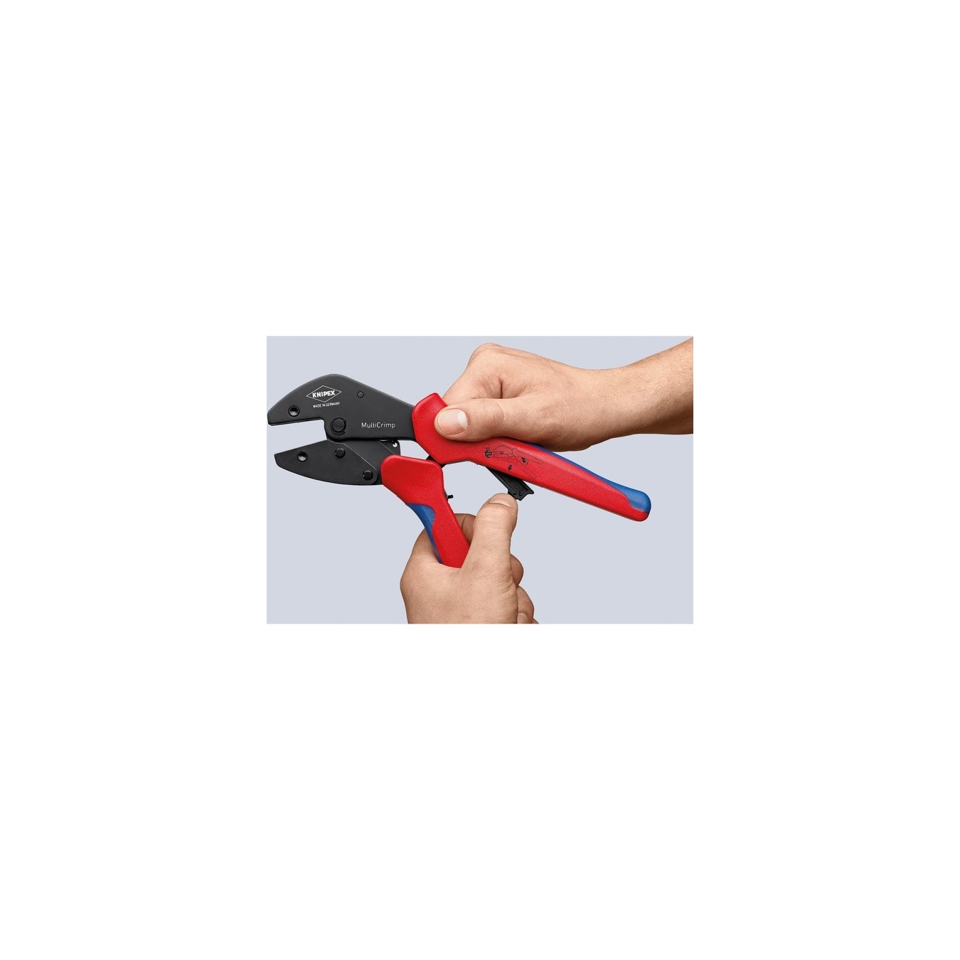 KNIPEX MultiCrimp - 97 33 02 - with change magazine, crimping pliers — Buy in Cyprus with Fast Delivery