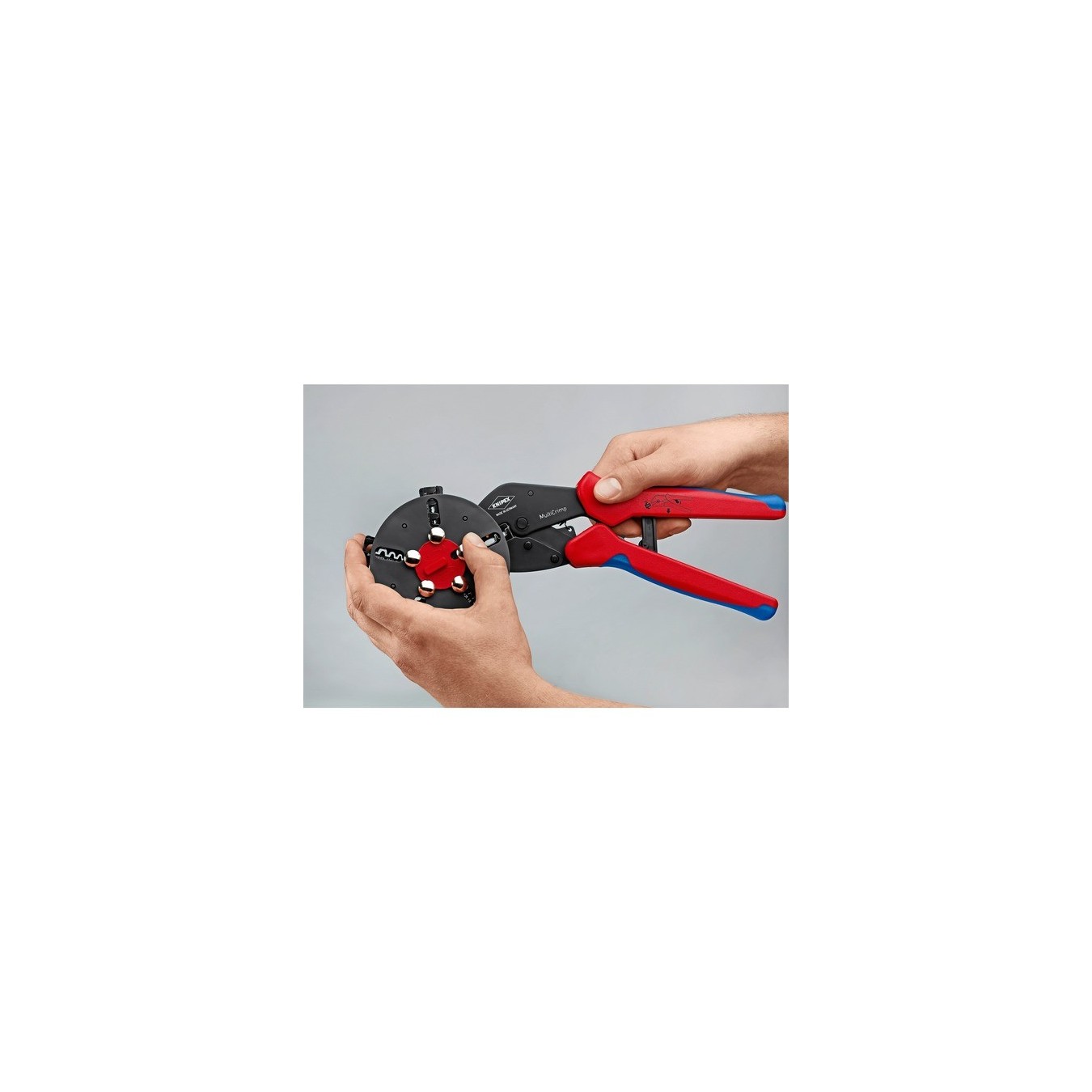 KNIPEX MultiCrimp - 97 33 02 - with change magazine, crimping pliers — Buy in Cyprus with Fast Delivery