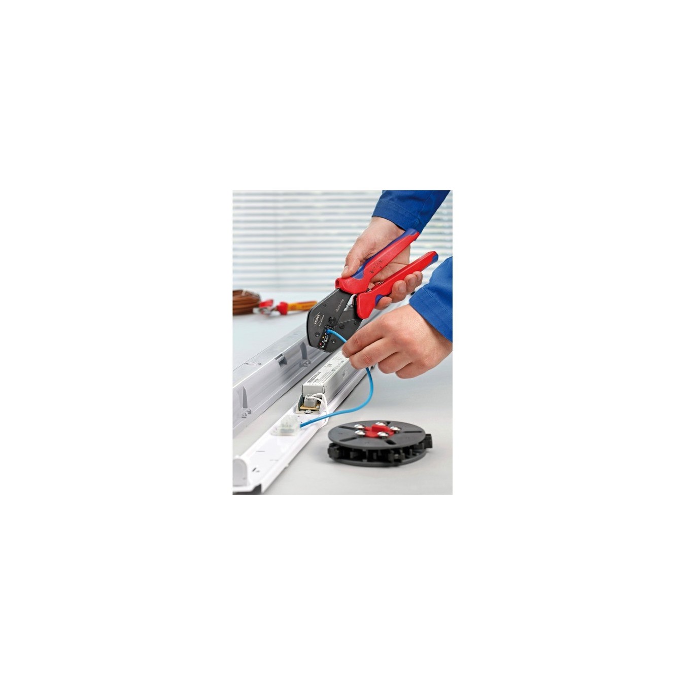 KNIPEX MultiCrimp - 97 33 02 - with change magazine, crimping pliers — Buy in Cyprus with Fast Delivery