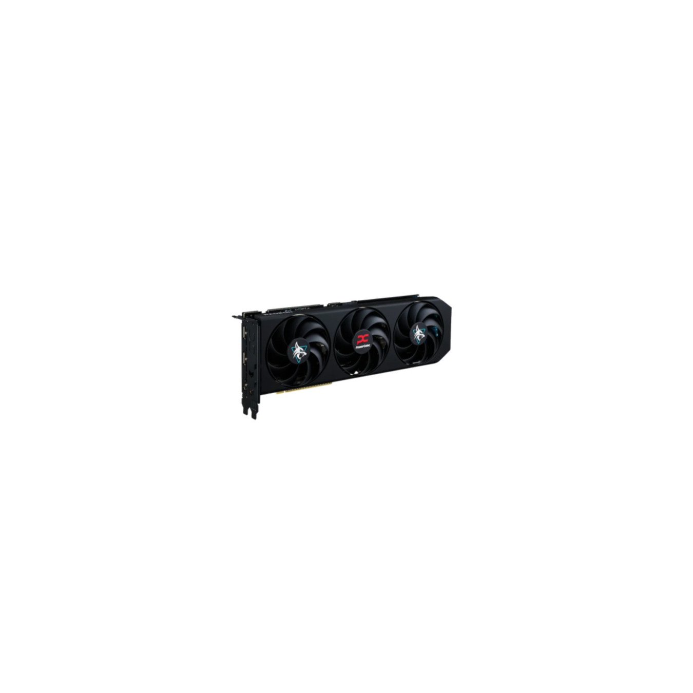 PowerColor Hellhound Radeon RX 9060 XT - Black, 8GB GDDR6, Boost 3230 MHz (OC 3310 MHz) — Buy in Cyprus with Fast Delivery