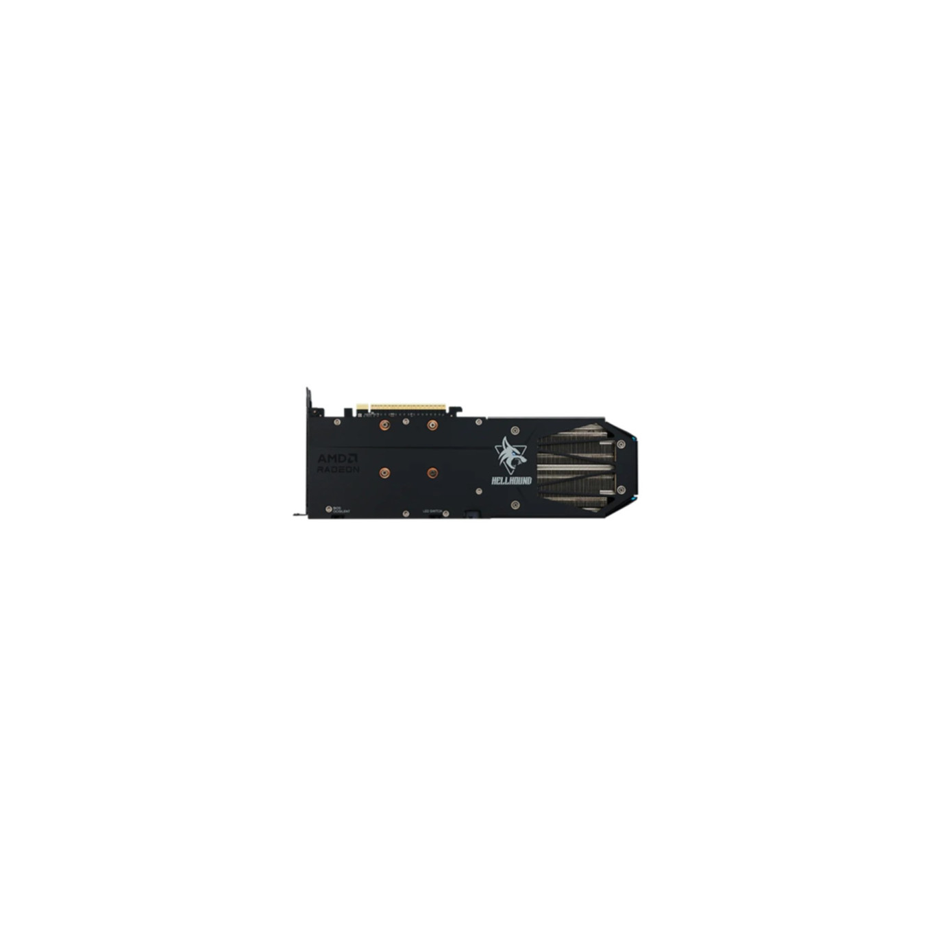 PowerColor Hellhound Radeon RX 9060 XT - Black, 8GB GDDR6, Boost 3230 MHz (OC 3310 MHz) — Buy in Cyprus with Fast Delivery