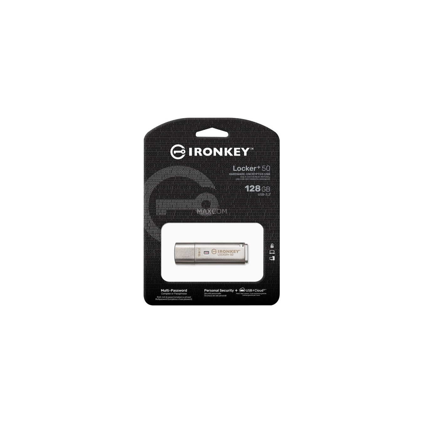 IronKey Locker+ 50 - 128 GB, USB-Stick — Buy in Cyprus with Fast Delivery