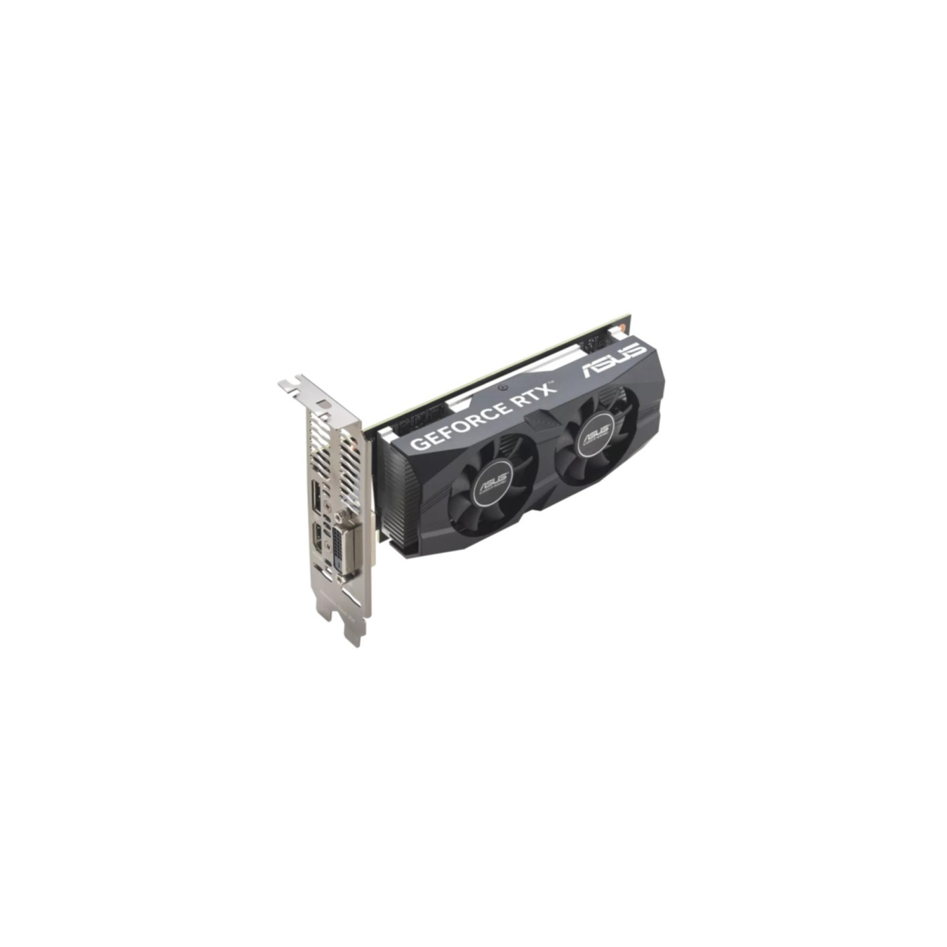 ASUS GeForce RTX 3050 LP BRK OC - 6GB GDDR6, 1507 MHz Boost, Black, Dual-Fan, 2-Slot — Buy in Cyprus with Fast Delivery
