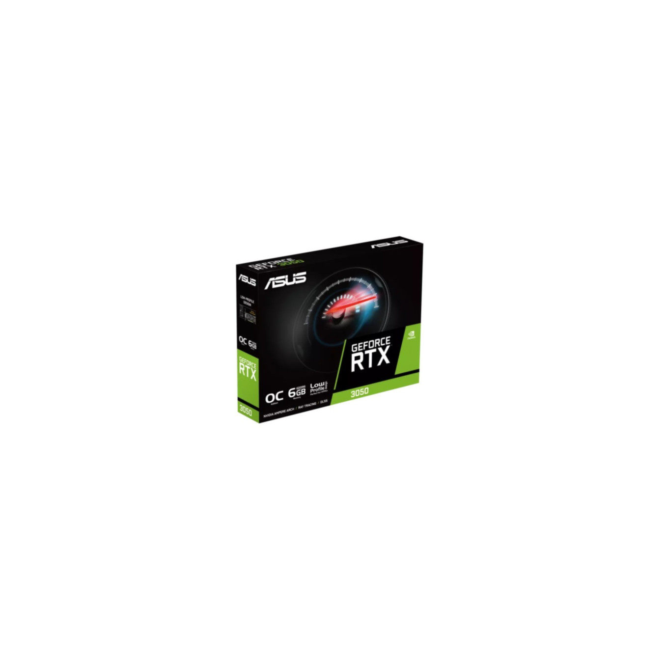 ASUS GeForce RTX 3050 LP BRK OC - 6GB GDDR6, 1507 MHz Boost, Black, Dual-Fan, 2-Slot — Buy in Cyprus with Fast Delivery