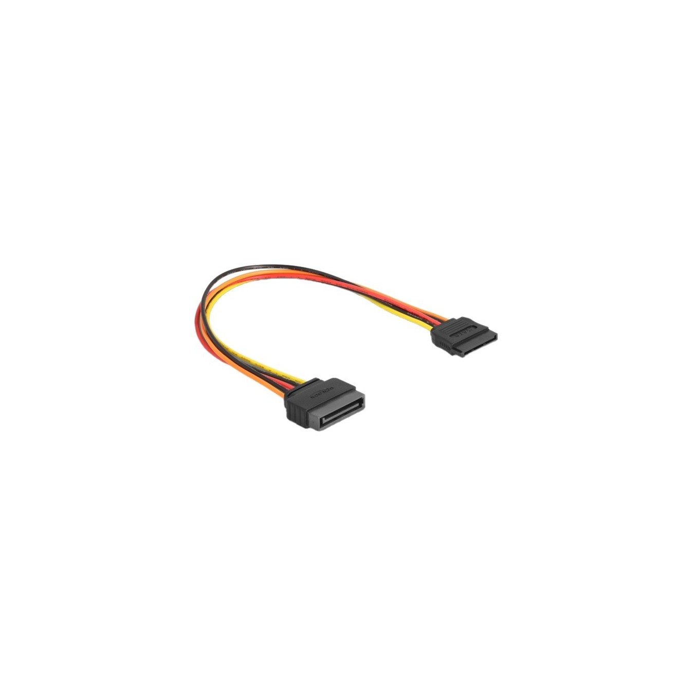 Extension Cable - Power SATA 15 pin to SATA 15 pin — Buy in Cyprus with Fast Delivery