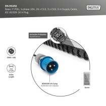 Basis IT PDU with aluminum profile, 24x C13, 3x C19, power strip — Buy in Cyprus with Fast Delivery