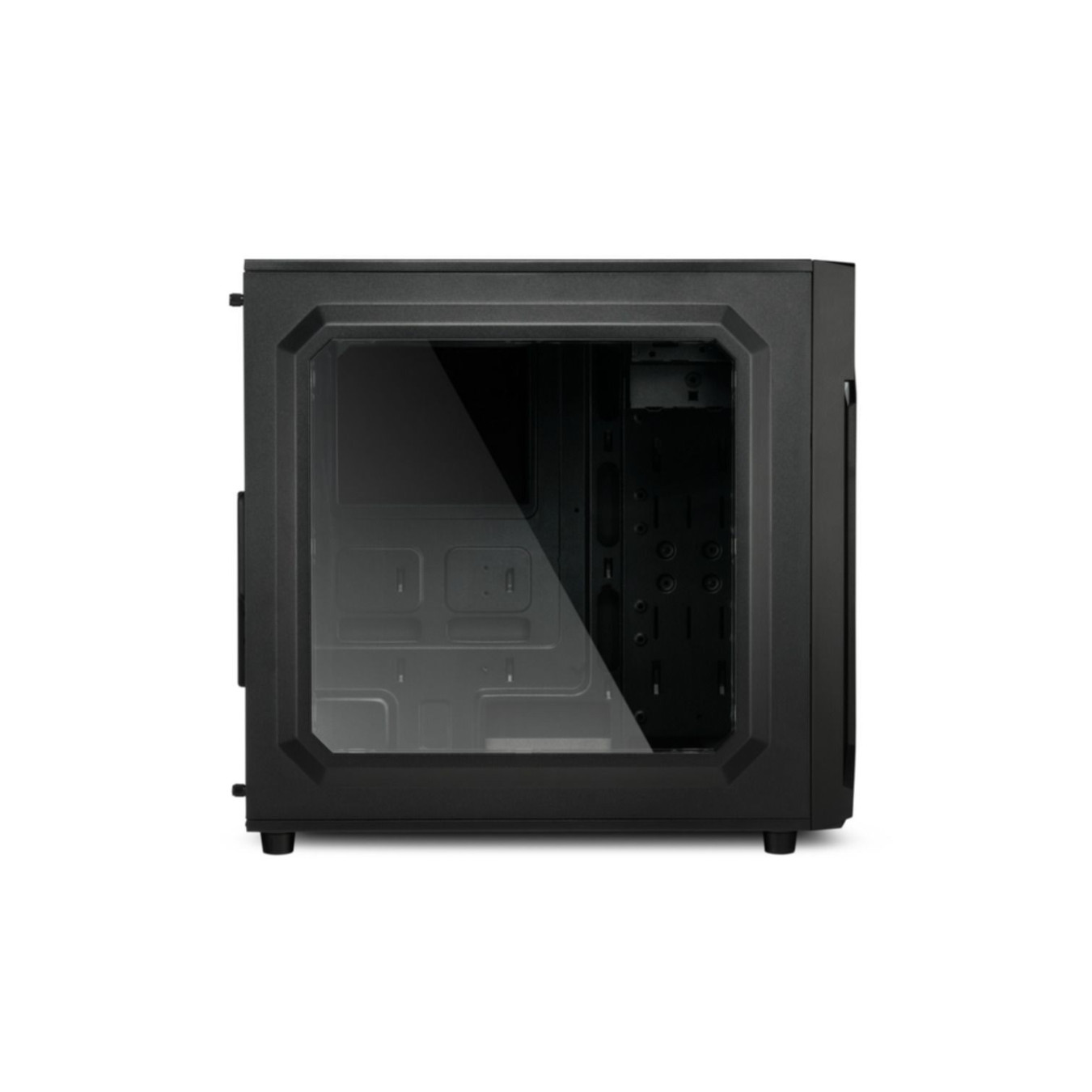 Sharkoon VG6-W RGB PC Case - Mid Tower, Black, Tempered Glass, RGB Fans — Buy in Cyprus with Fast Delivery