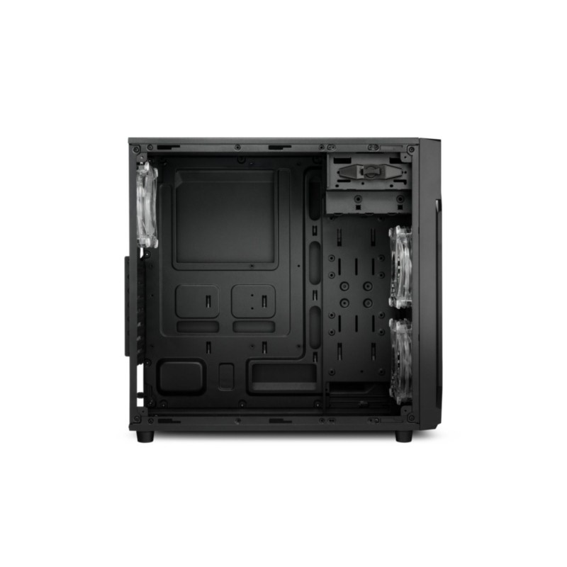 Buy Sharkoon VG6-W RGB PC Case - Mid Tower, Black, Tempered Glass, RGB Fans in Cyprus, Nicosia, Limassol, Larnaka, Pafos
