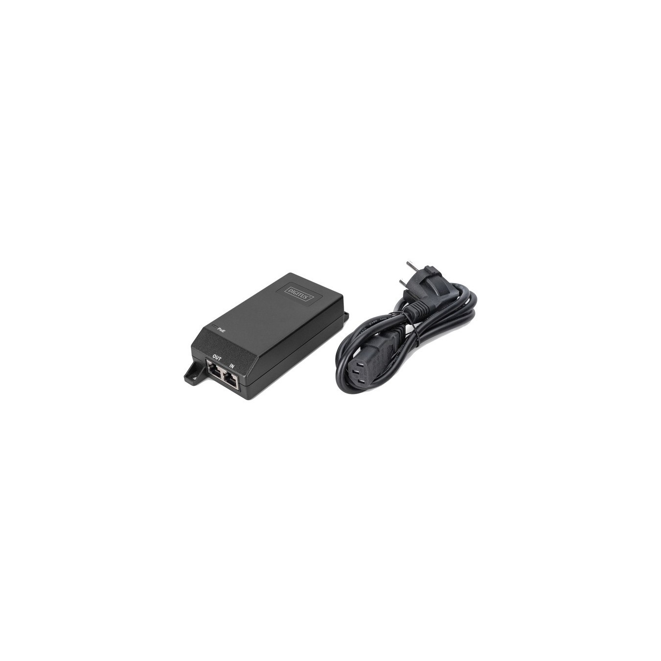 Digitus DN-95103-3 Gigabit Ethernet PoE+ Injector - 802.3at 30W | Armenius Store