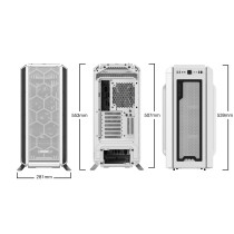 be quiet! Silent Base 802 BGW40 - Mid Tower PC Case - White | Armenius Store