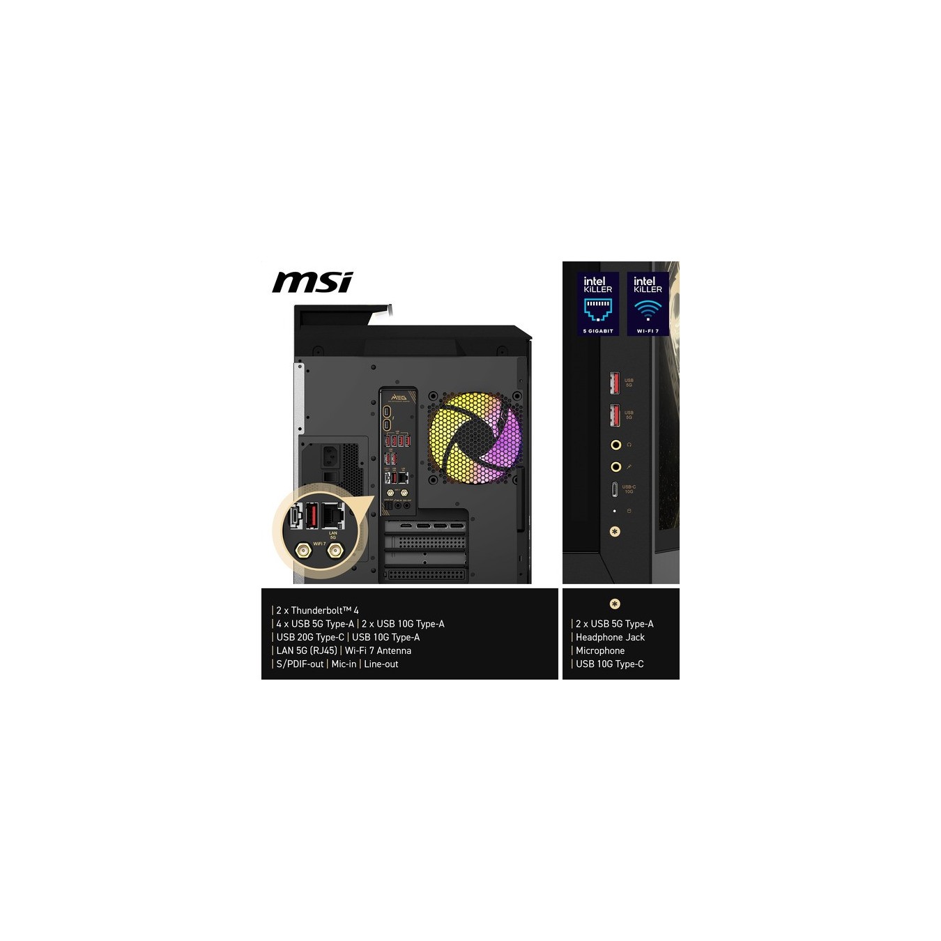 MEG Vision X AI - 2NVR7-236AT - Gaming-PC — Buy in Cyprus with Fast Delivery