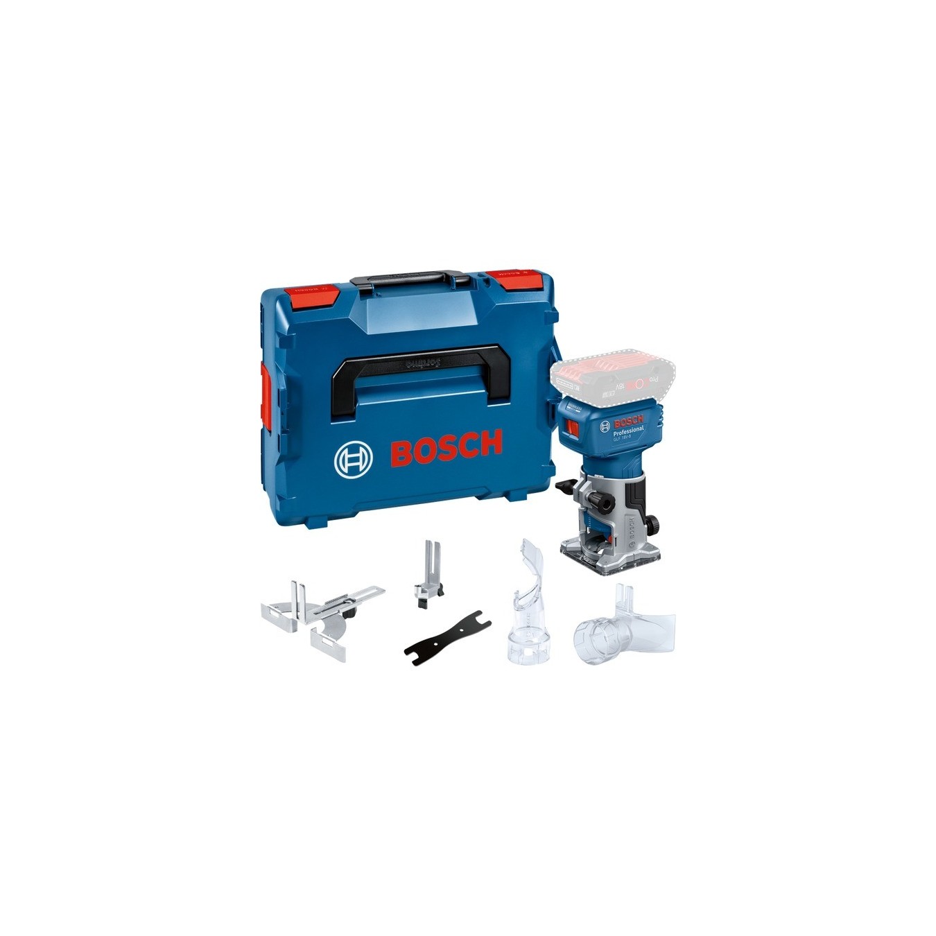 Cordless edge milling machine laminate cutter - GLF 18V-8 - Professional solo, 18 volts, router