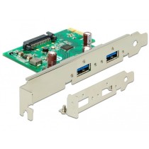 PCIe x1 Card - 2x ext. USB 3.2 Gen 1, USB controller — Buy in Cyprus with Fast Delivery