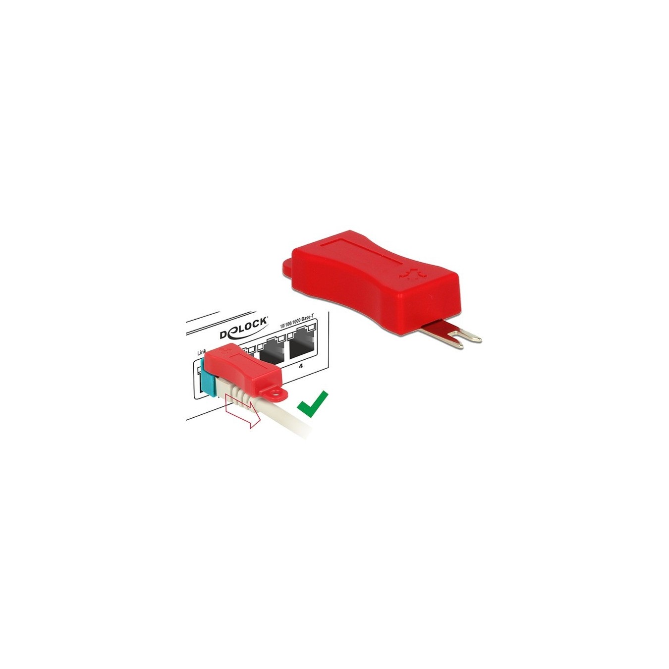 RJ45 Secure Clip - Holder — Buy in Cyprus with Fast Delivery