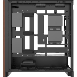 Thermaltake S370 WS Mid Tower Case - Wood Accent CA-11J-00M1WN-00 (Boxed) — Buy in Cyprus with Fast Delivery