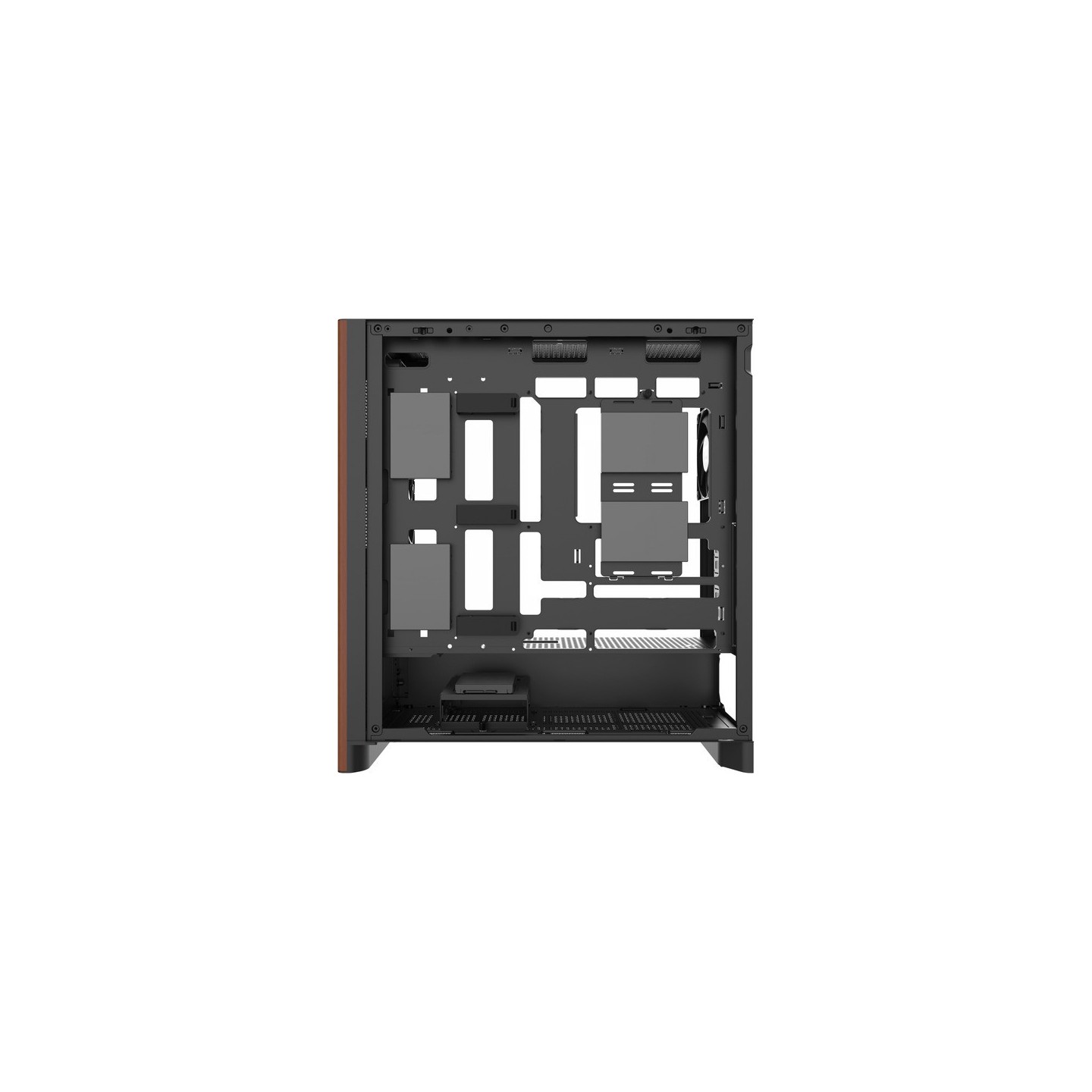 Thermaltake S370 WS Mid Tower Case - Wood Accent CA-11J-00M1WN-00 (Boxed) — Buy in Cyprus with Fast Delivery